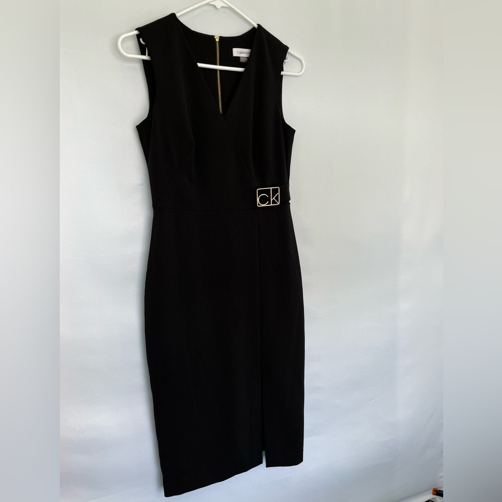 Calvin Klein  Sleeveless Black  Dress Size 2